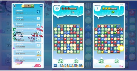 Frozen Match 3 Game in Unity 2020 LTS