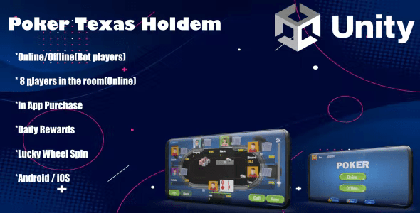 Poker Texas Holdem – Unity Source Code