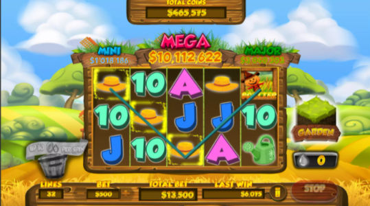 Slot Machine Garden