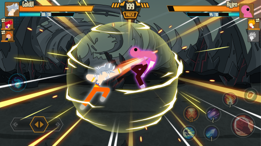 Stickman - Dragon Fight Unity Source Code
