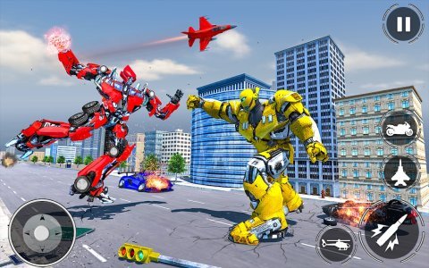 Real Robot Car Transformer Games