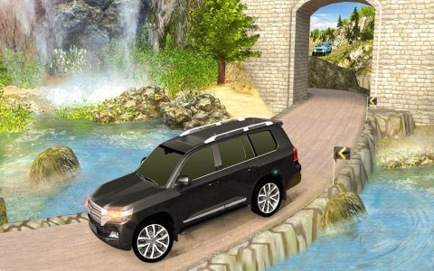 Real Offroad Prado Driving Games: Mountain Climb