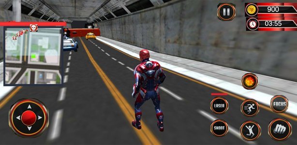 Superpower Flying Hero