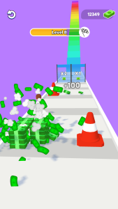 Money Stack Run 3D