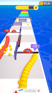 Snake Rush 3D Unity Game + Admob