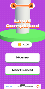 Helix Fall 230+ Levels (Unity Game Template + Admob Ads + GDPR Consent)