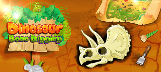 Dinosaur Bone Digging Games