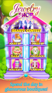 Jewelry Shop Games: Princess Design