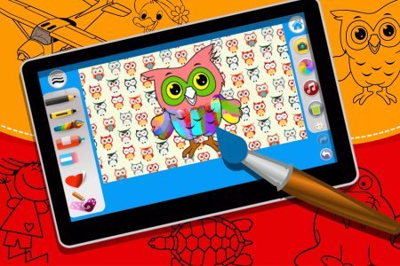 Kids Coloring Book With Magic Pen