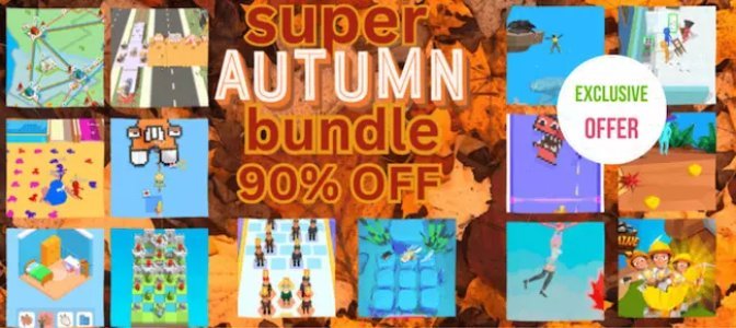 September Game Bonanza: 14 Hypercasual Adventures FOR ONLY $29 NOW!