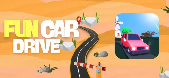 Fun Car Drive 3D – Prototype Game Unity Source Code