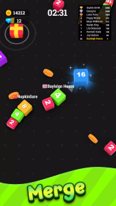 Jelly Cube Run 2048