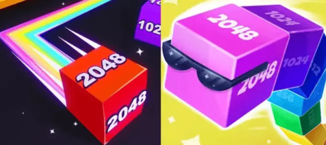 Jelly Cube Run 2048