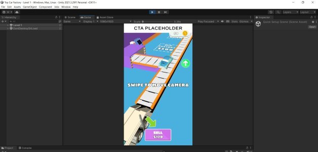 Idle toy car factory