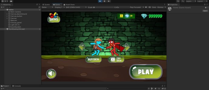 Stick Adventure: Red And Blue