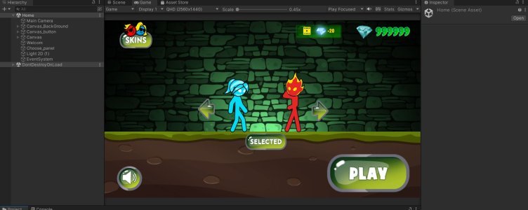 Stick Adventure: Red And Blue