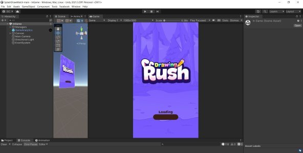 Splash Draw Match