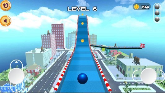 Sky Rolling Ball​ 3D Game Unity Source Code