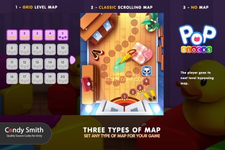 POP Blocks – Puzzle Match Game Kit