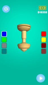 Wood Cutting and Painting Hyper Casual Game Template