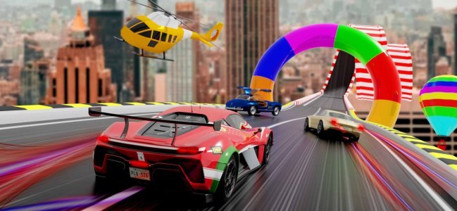 Impossible Road – Mega Ramp Car Stunt
