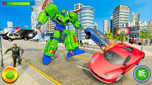 Robot Hero City Battle
