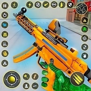 Robot Shooting Game: Gun Games