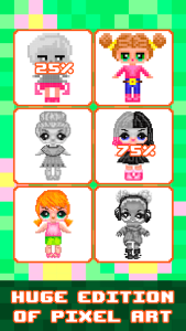 Dolls Pixel Art Surprise