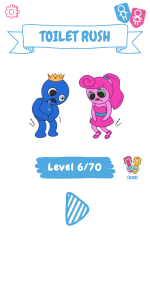 Toilet Rush – Draw to Toilet – Hot Hyper Casual Game