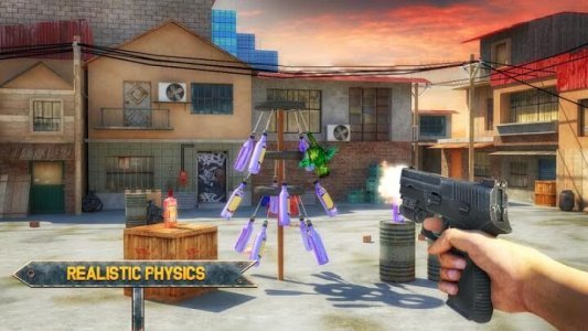 Real Master Bottle Shooter Expert : Shoot Bottles Gun Shooter 3D