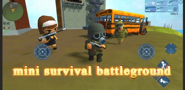Mini survival battleground : fire battle