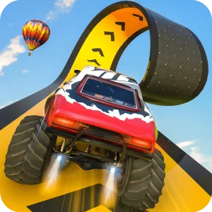 Mega Ramp Monster Truck Impossible Stunt