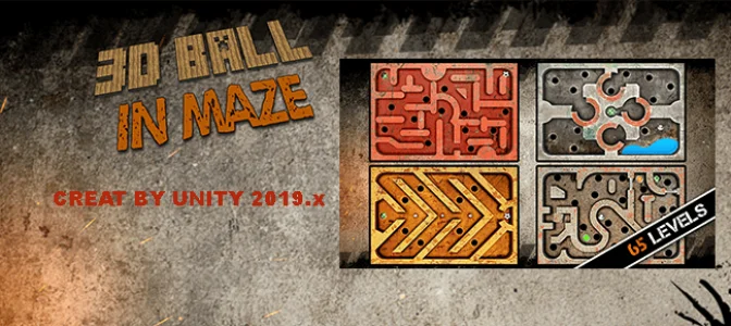 3D Ball In Maze