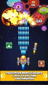 Space Virus War - Shooting Game