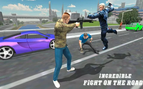 Marvelous Flying Super Hero 3D