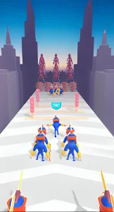 Blue Run And Merge