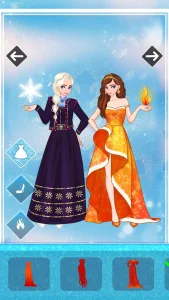 Icy Or Fire Dress Up