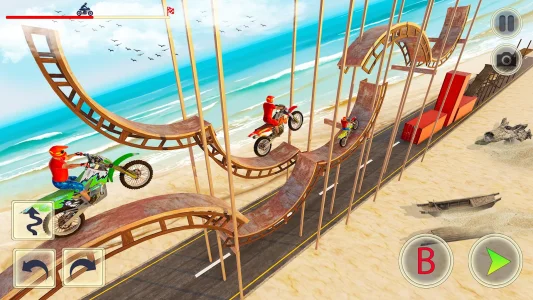 Crazy Bike Stunt - Bike Games
