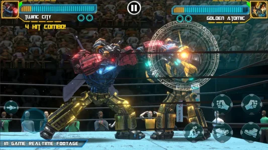Real Robot Ring Boxing