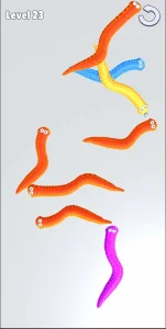 Tangle Snakes Puzzle