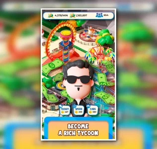 Idle Park Empire Tycoon