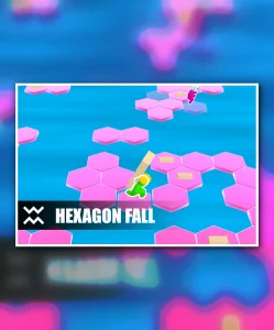 Hexagon Fall | Template + Editor