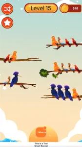 Bird Sort - Color Puzzle Unity Game