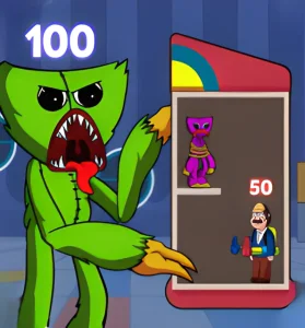 Wuggy Kissy Tower Escape - Hero Tower Defense