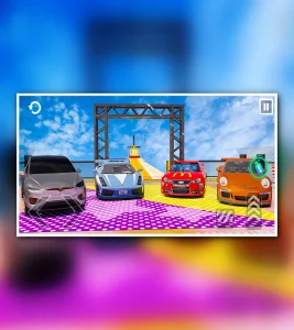 Crazy Racing Stunt Car Games