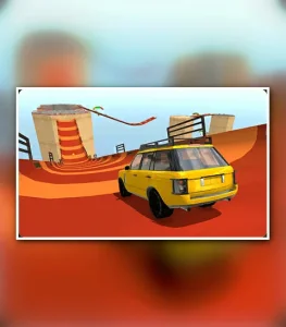 Extreme Mega Ramp Stunt Car Racing : Impossible Track Stunt