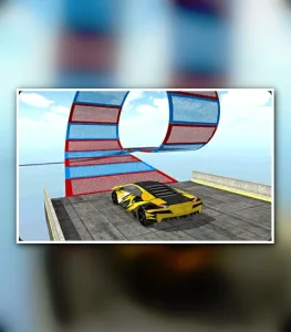 Extreme Mega Ramp Stunt Car Racing : Impossible Track Stunt
