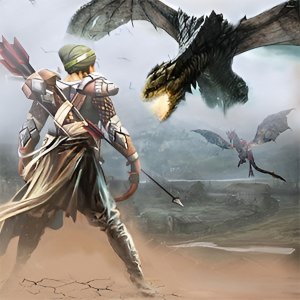 Battle of Mighty Dragons: Archery Games