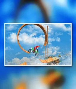 Sky Bike Stunt 3D | Bike Race Games