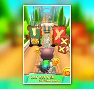 Cat Runner: Decorate Home